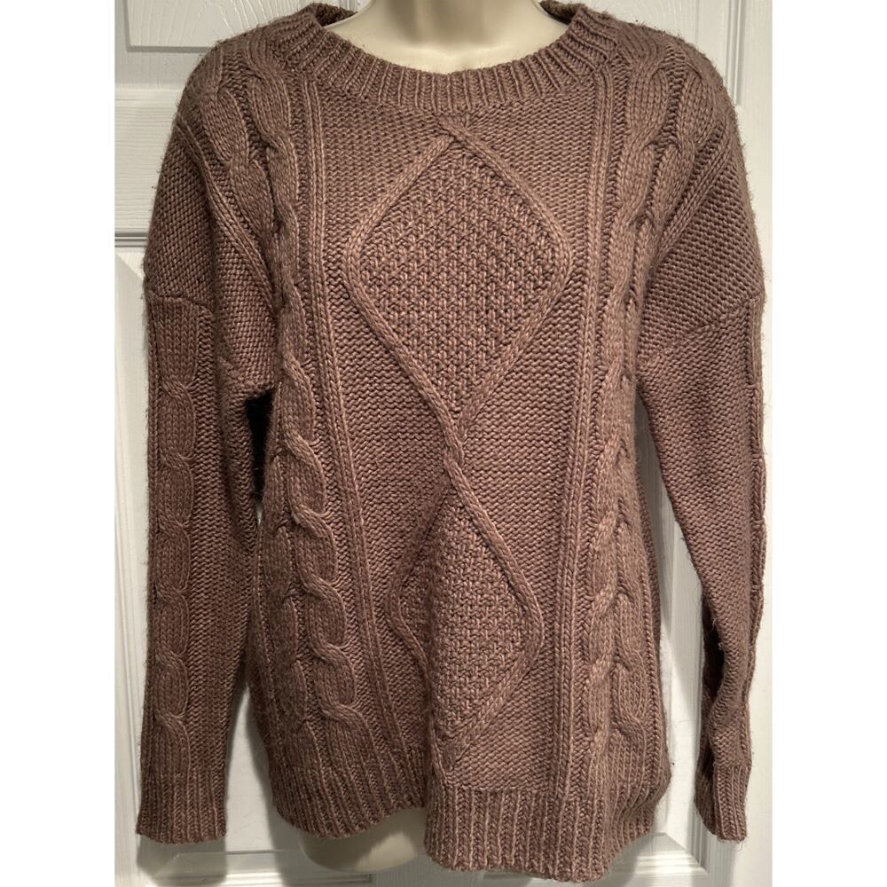 Vintage‎ Brown Y2K Sweater Size Medium Charlotte Russe